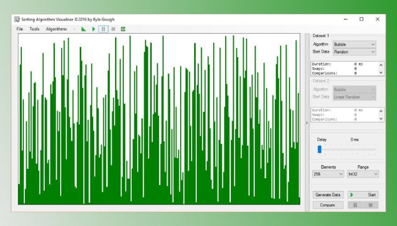 Sorting Algorithm Visualiser