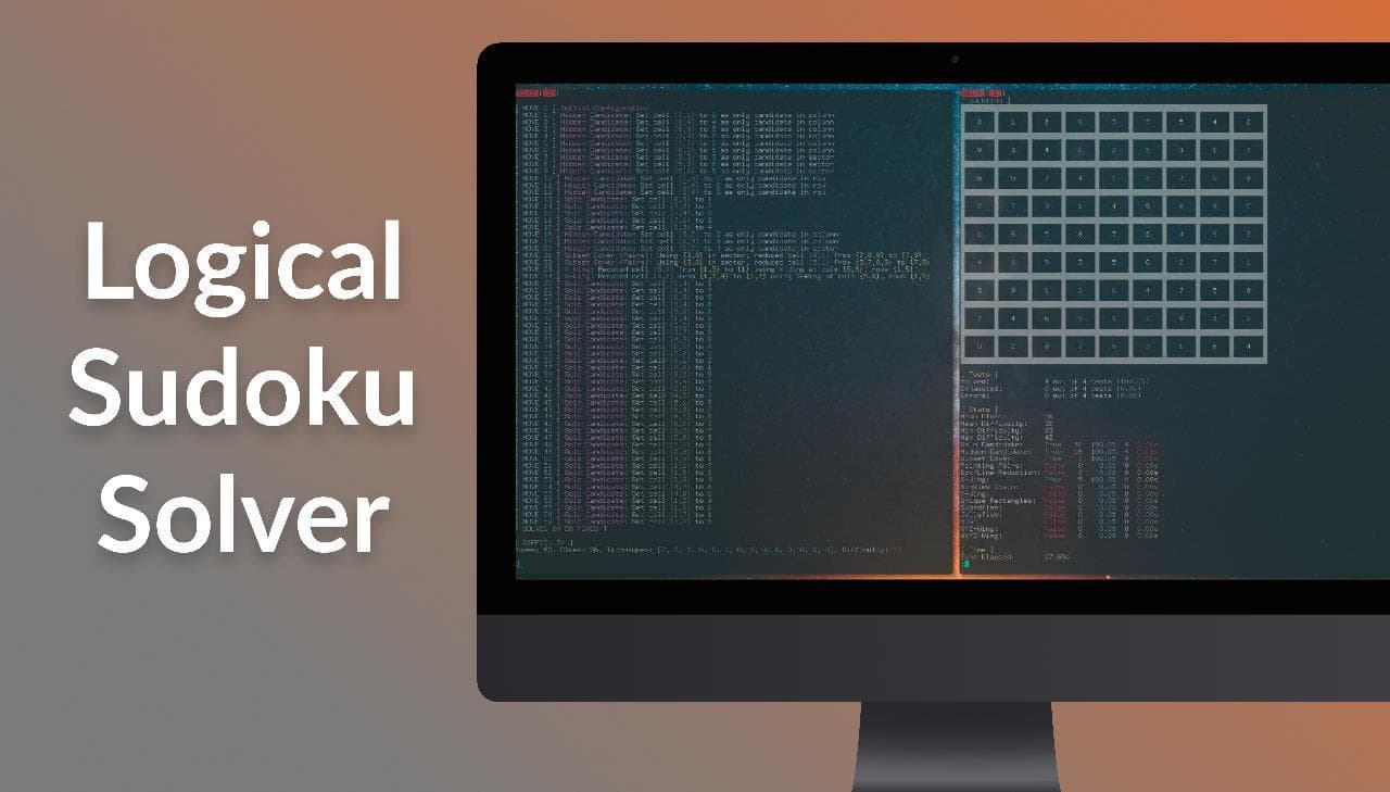 Logical sudoku solver