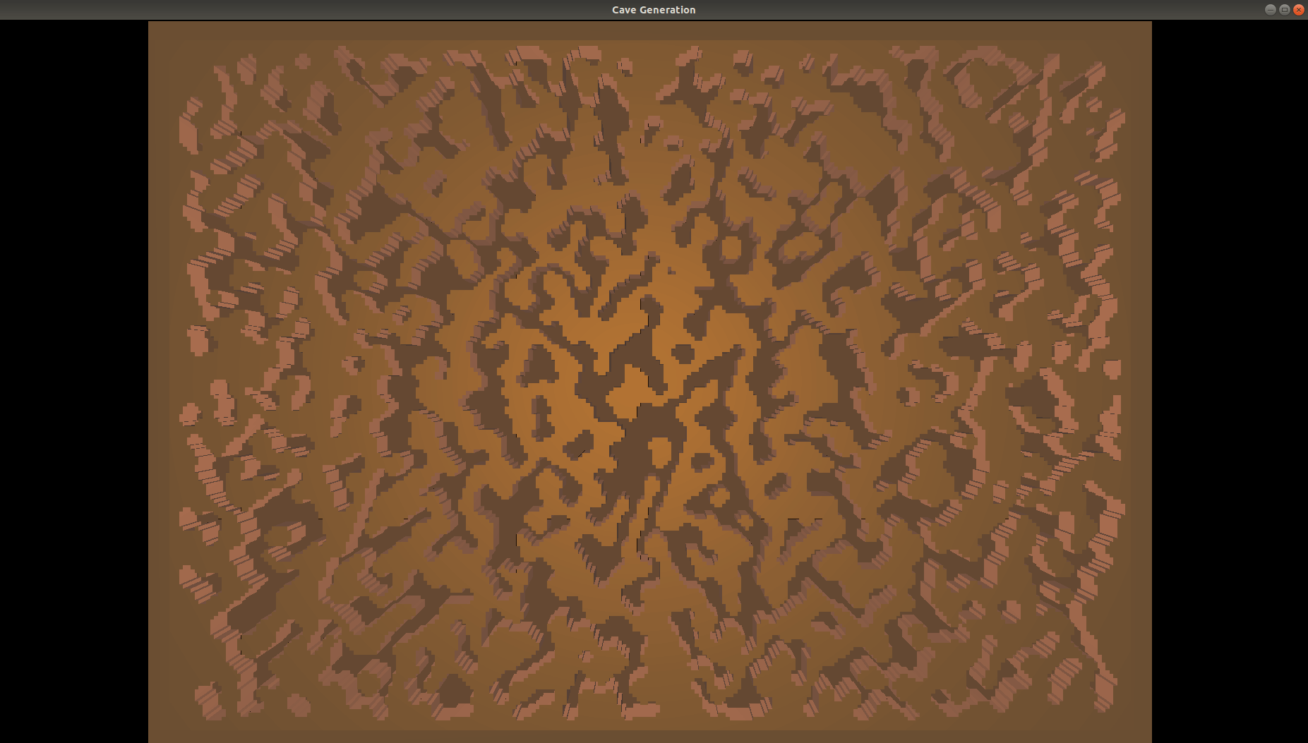 Cave generation step 2