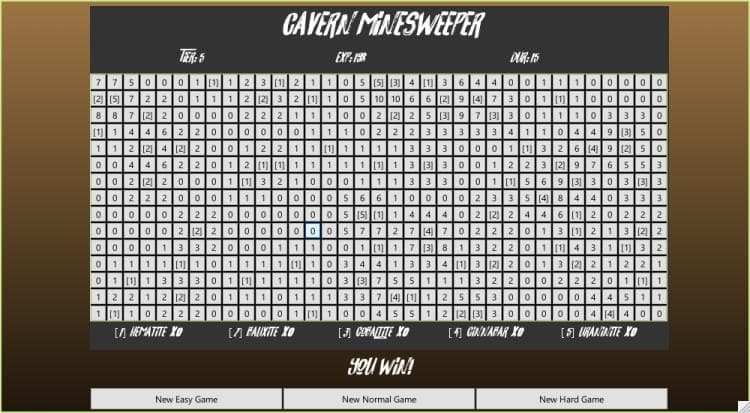 Finished game